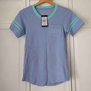 NWT Lauren James Baseball Jersey Tee